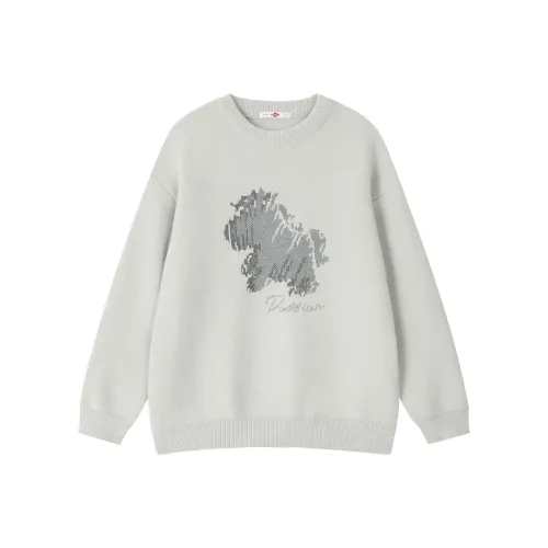 Lee Cooper Светло-серый Мужской Свитеры