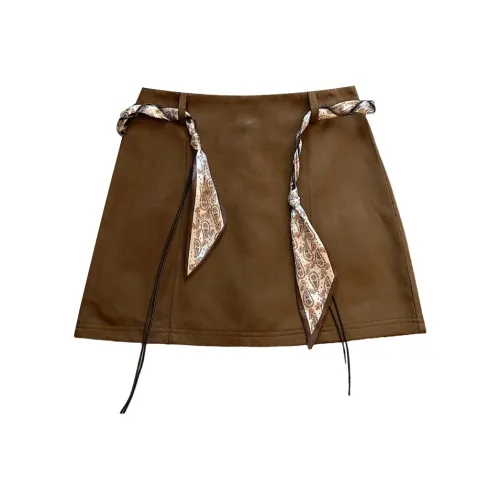 SNZX Повседневные короткие юбки женские