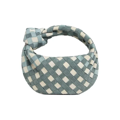 Bottega Veneta Jodie Телячья кожа Сумка Мини Женская Мятная