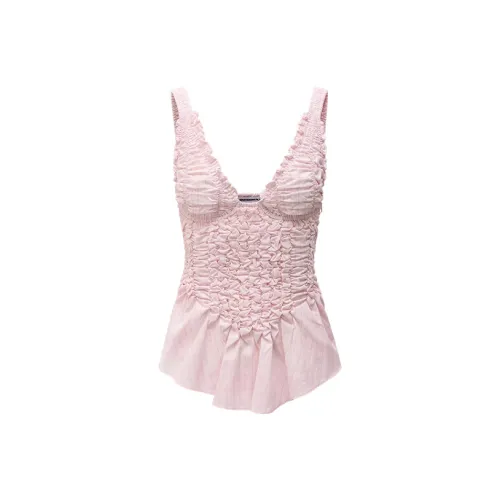 Showroom Plus Плиссированная Майка Женская