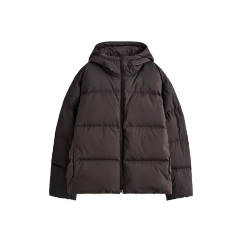 COS Темно-коричневый Мужской Пуховик
