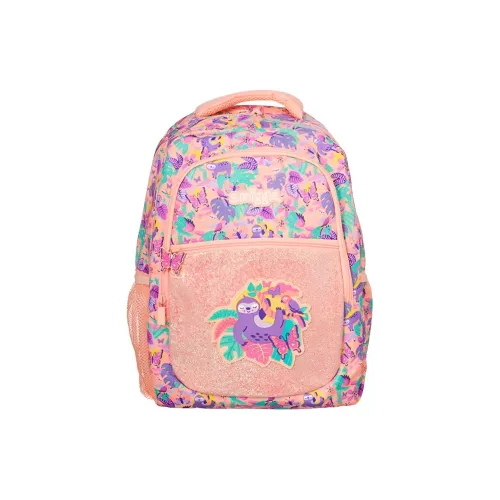 Smiggle Полиэстер с Поливинилхлоридом Рюкзак Студенческий Рюкзак Стандартный Детский Коралловый