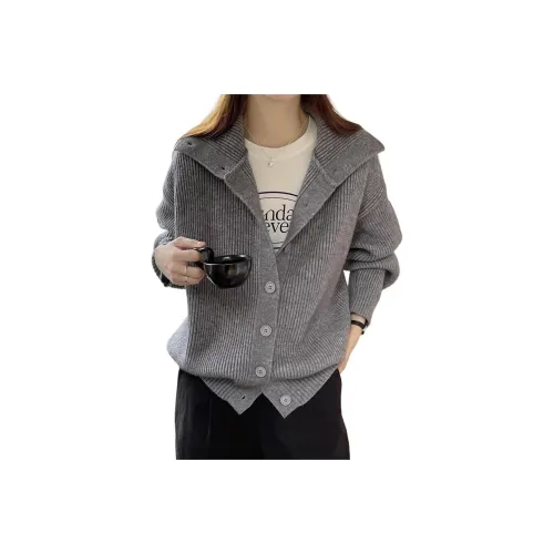 MUCCHIC Серый Женский Трикотаж