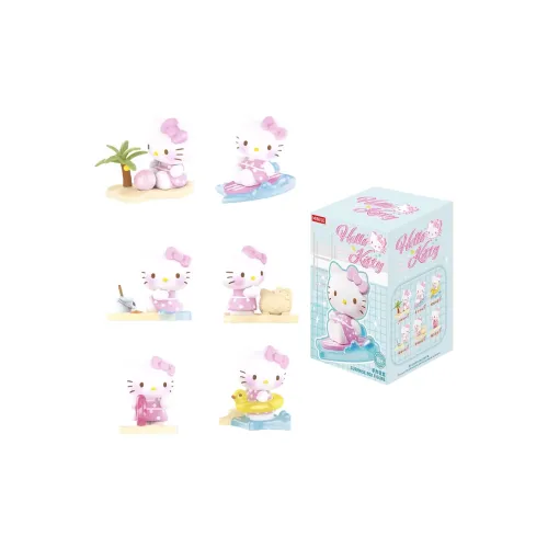 Miniso x Sanrio Hello Kitty Heartbeat Holiday Collection Blind Boxes Single Blind Box Full Box 6 Pack Минисо x Санрио Хелло Китти Heartbeat Holiday Collection Слепые коробки Одиночная слепая коробка Полная коробка 6 шт