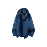 Железно-серый, синий