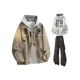 Свитшот Цемент Желтый + Белый Серый + Черные Штаны