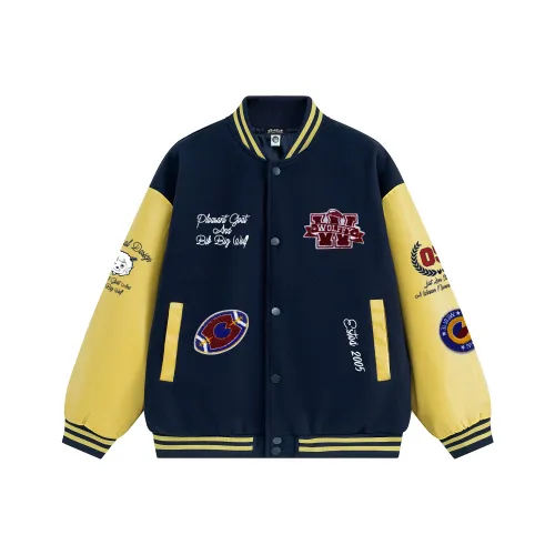 Pleasant Goat and Big Big Wolf Бейсбольная куртка Унисекс