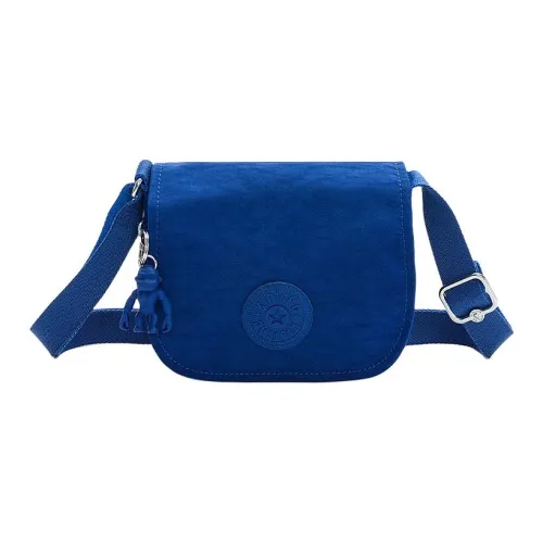 Kipling Полиамид Плечевая сумка Стандартная Унисекс Космический синий