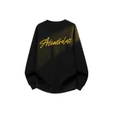 Чёрный (Жёлтый текст)