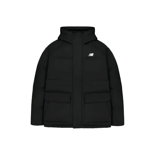 New Balance Пуховик Мужской Черный