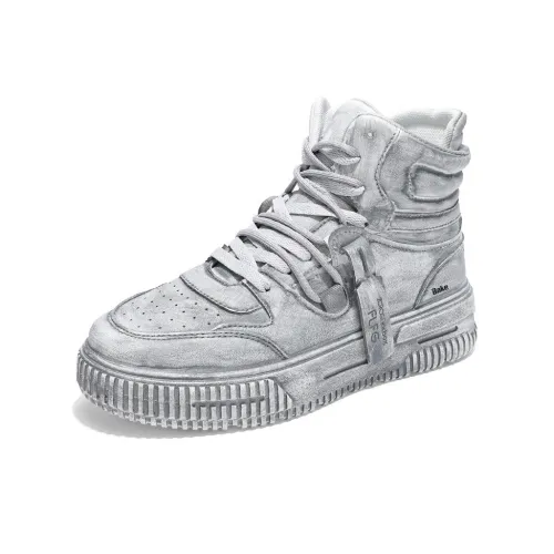 Кроссовки для скейтбординга Bake High Top Темно-серые Унисекс