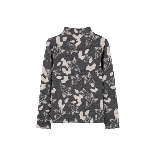 TOUCH T Рубашка Женская Серо-бежевого оттенка Hue