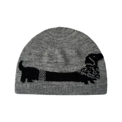 FREE RABBITⅡ Осенний Зимний Облегающий крой Универсальный Повседневный Минималистский стиль Шапка-бини Унисекс