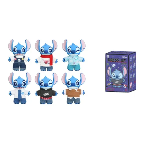 TOP TOY Disney Stitch Transformation Show Коллекция Виниловый Плюшевый Слепые Коробки Один Mystery Коробка Целая Коробка 6 шт
