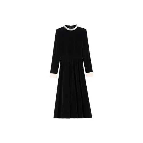 AFGGD Длинное платье с длинными рукавами женское