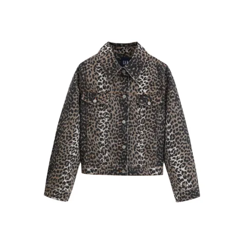 GAP Леопардовый принт Женские Куртки