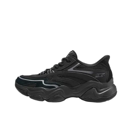 Skechers DLITES Устойчивые к истиранию Низкие Топ Кроссовки с Толстой Подошвой Женские