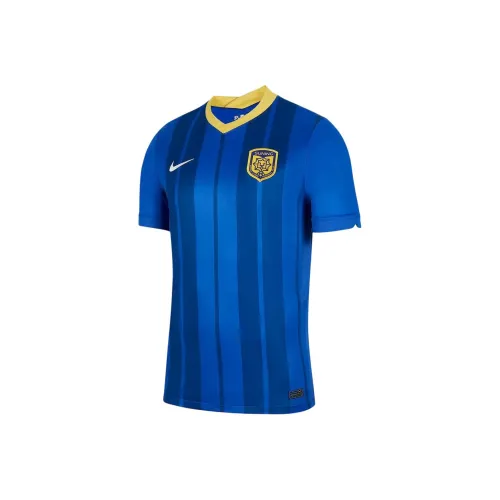 Nike Синий Унисекс Футбольные Джерси