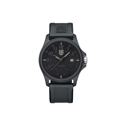 LUMINOX Кварцевый механизм Унисекс Часы Черный циферблат Углеродное волокно Композитный корпус