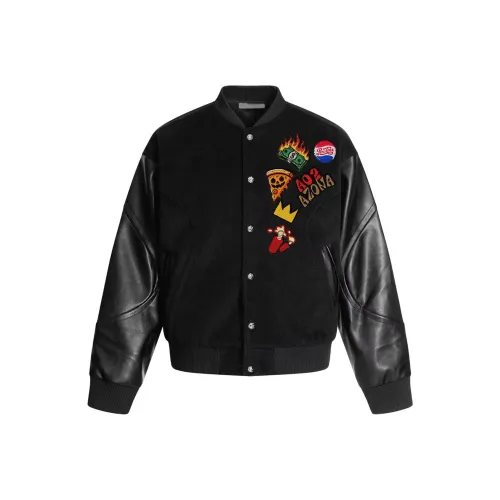 A02 Черный Унисекс Бейсбольные Джерси