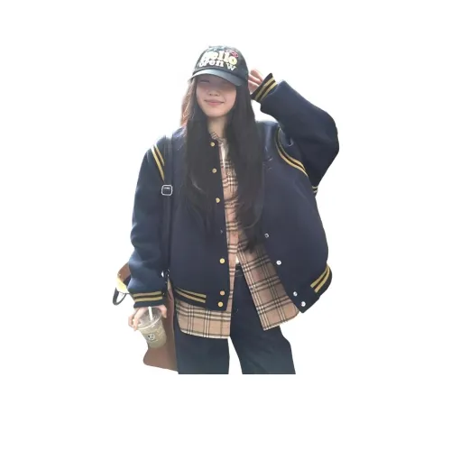 LANGQING Бейсбольная куртка Женская