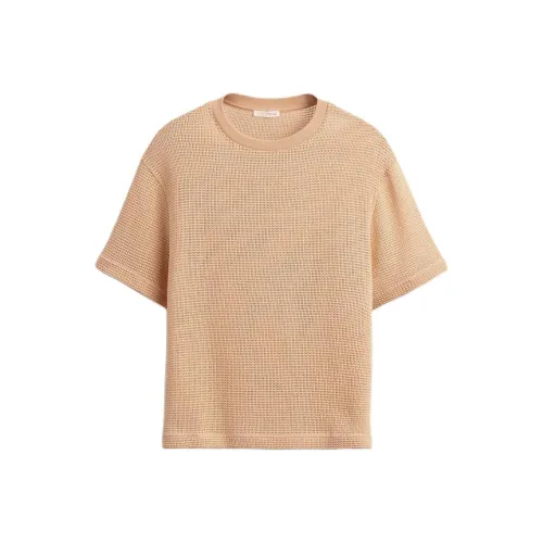 ZARA Шафран Мужская T-рубашка