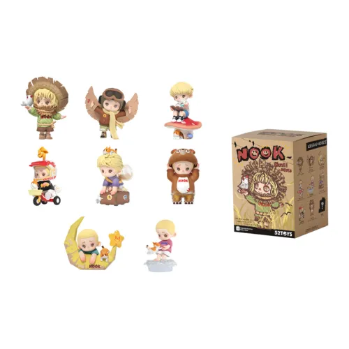 52TOYS Nook'S Маленькие Миры Слепые Коробки 1 Полная Коробка 8 шт