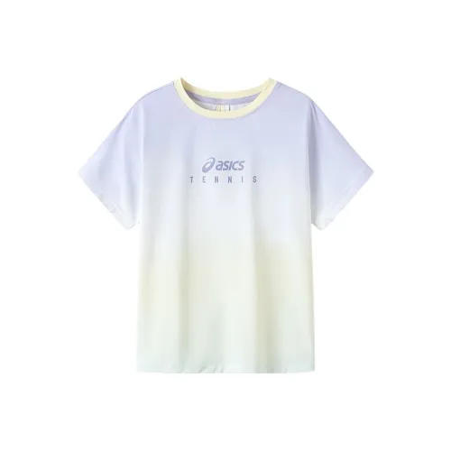 Asics Sports Performance T-рубашка SS25 Желтый цветочный узор для детей 3-7 лет