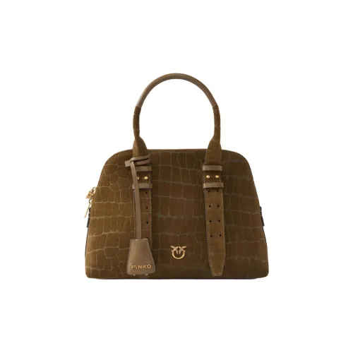 PINKO Коровья кожа Сумка Маленькая Женская Коричневая