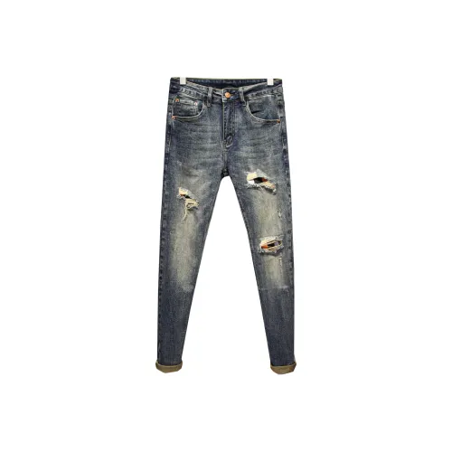 DABAISHA Синий Мужской Джинсы