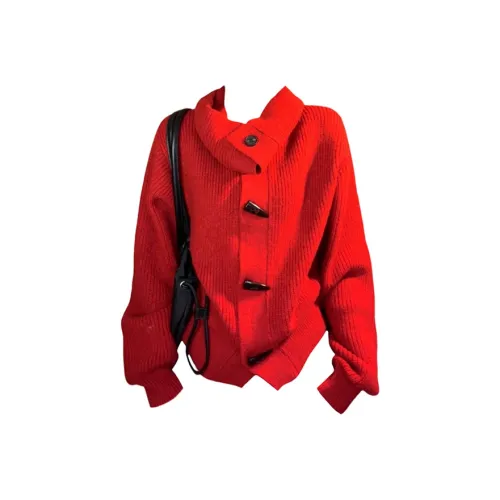 UYH Красный Женский Трикотаж