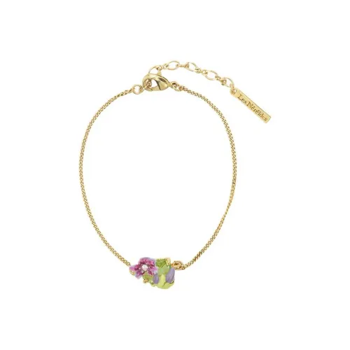 LES NEREIDES Браслеты из латуни с золотым покрытием Унисекс Золото Зеленый Красный Фиолетовый