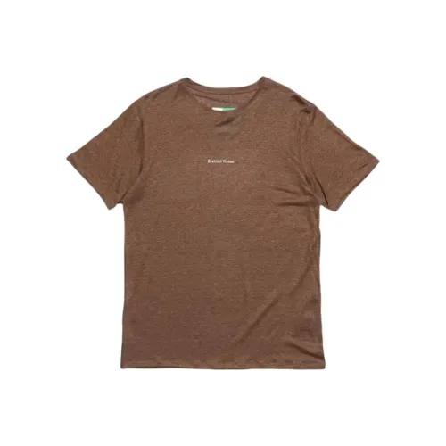 District Vision Коричневый Унисекс T-рубашки