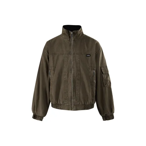 NOT BRAND ATTITUDE Куртка с воротником-стойкой Унисекс