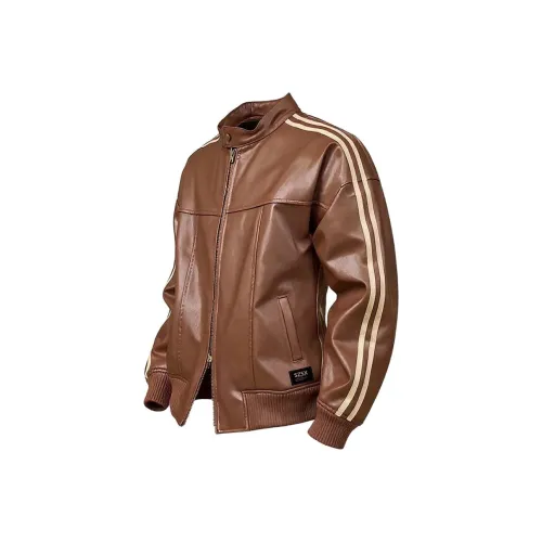 SZSX Унисекс Кожаные куртки