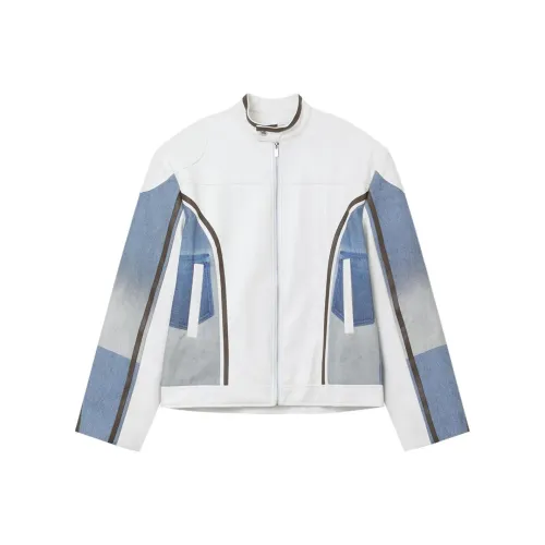 KAIZZGAO Белый Мужской Куртки