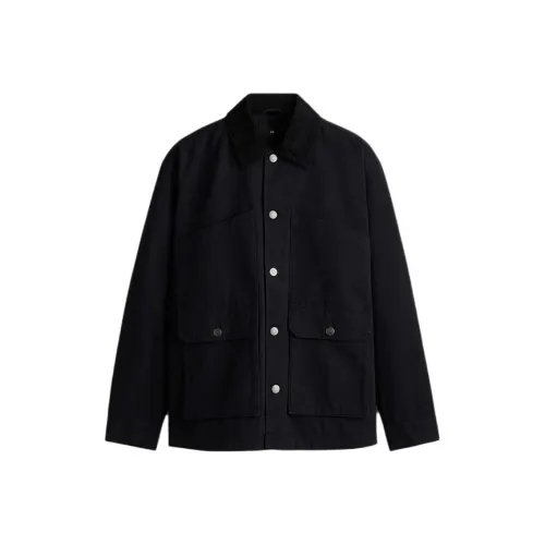 H M Темно-синие мужские куртки