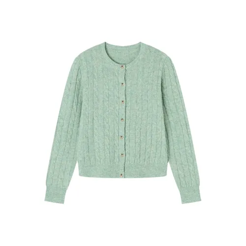 XIANGYING Зеленые Женские Свитера