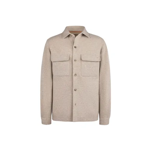 TOD'S Бежевый Желтый Мужские Куртки