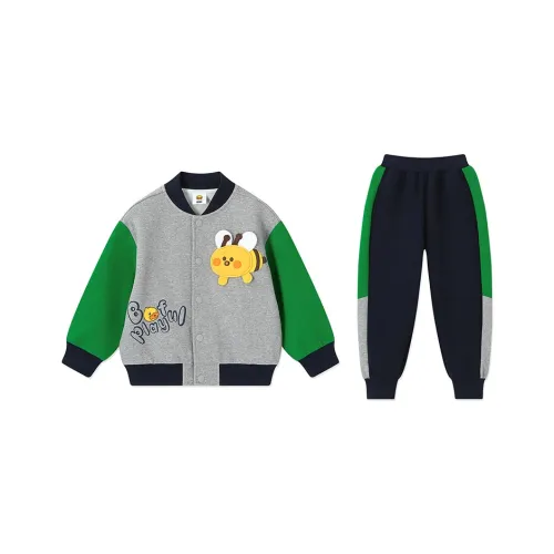 B.Duck Средний Фотиния Серый Kids Повседневная Спортивная Одежда