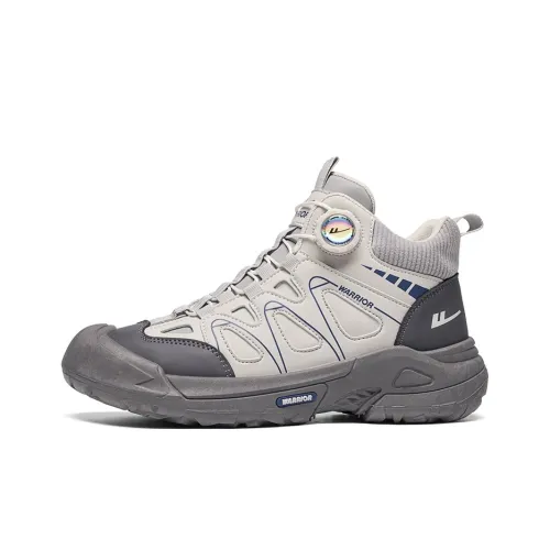 Warrior Альпинистские и туристические ботинки High Top Темный бежевый Серый Мужской