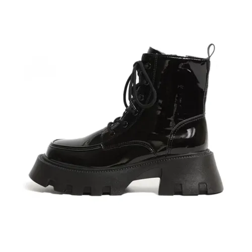 WJA Martin Boots Глянцевый черный Женские