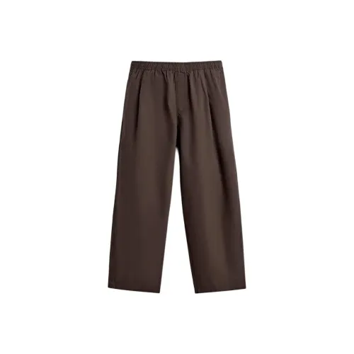 ZARA Коричневый Мужской Повседневный Брюки