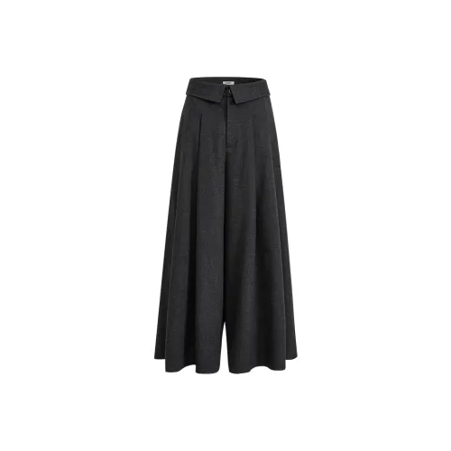 KUOSE Черный Серый Цвет Женские Повседневные Брюки