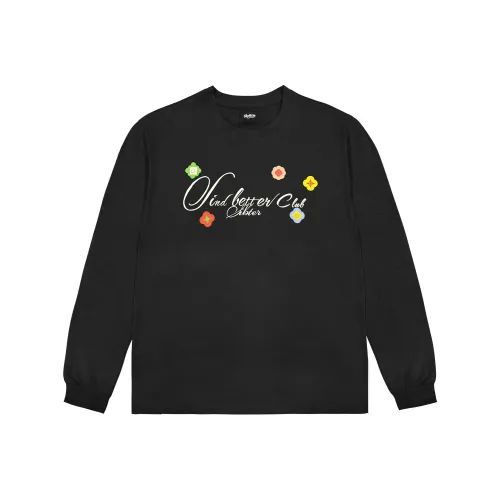 FINDBETTER Длинный рукав T-рубашка унисекс
