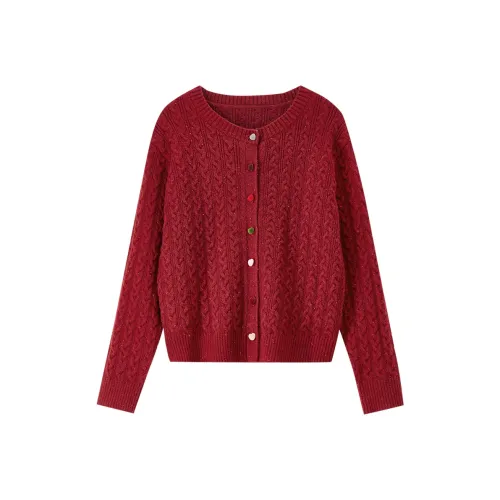 SENTUBILA Новогодний красный Женские Свитера