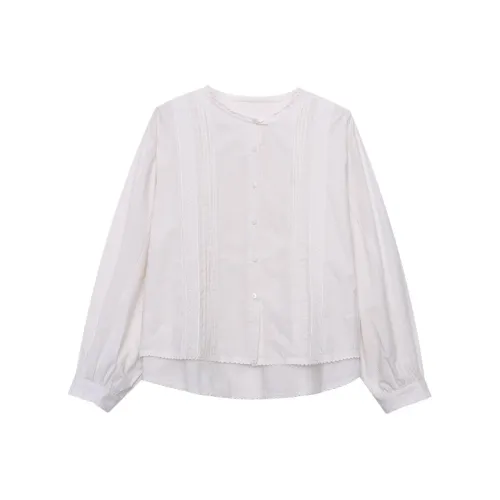 CHARM PICK Белый Женские Рубашки