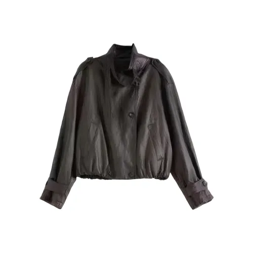 ZEKIKO STUDIO Кожа Куртка Женская