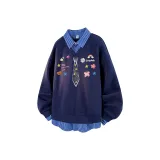 Темно-синий