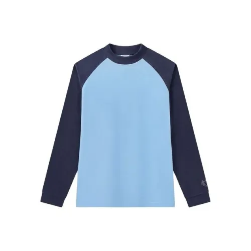 QIAODAN Cloud Prestige Blue Kids T-Shirts